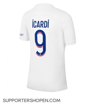 Paris Saint-Germain Mauro Icardi #9 Tredje Matchtröja 2022-23 Kortärmad
